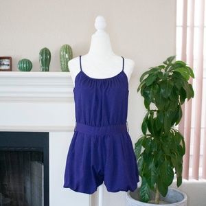 Forever 21 Royal Blue Romper